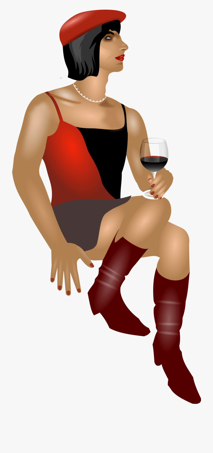 Free Clipart - Transvestite Png, Transparent Clipart