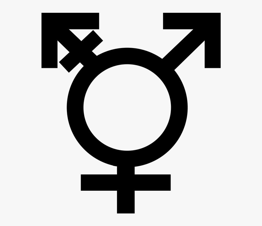 Bisexual Inter-sexuality Symbol Characters - Bisexual Symbol, Transparent Clipart