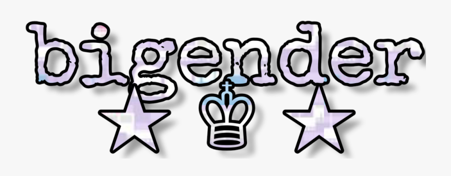 #bigender #trans #transgender #lgbtq #pride, Transparent Clipart