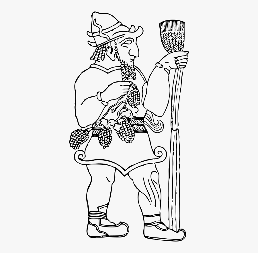 Hitite God - Cartoon, Transparent Clipart