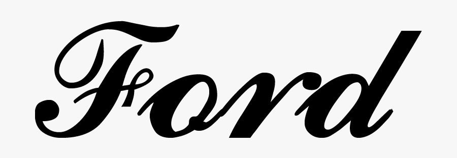 Ford - Calligraphy, Transparent Clipart