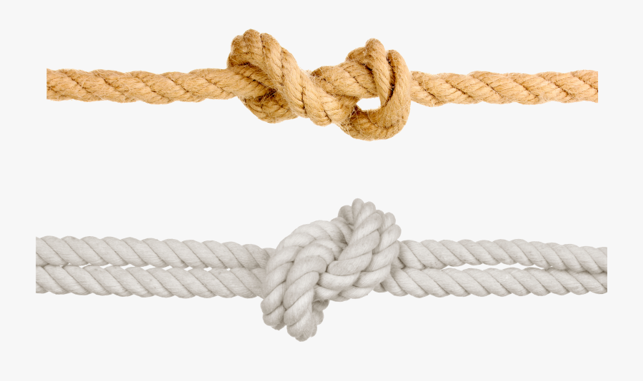 Rope Knot Hemp - Rope, Transparent Clipart