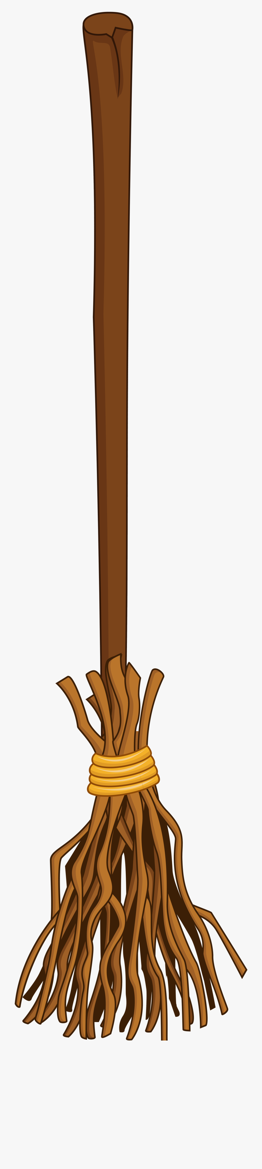 View Full Size - Witch Broom Clip Art, Transparent Clipart
