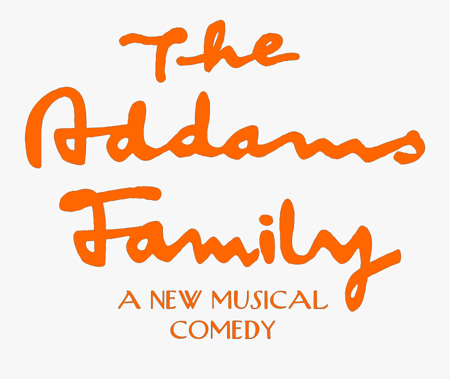 Addams Family Logo - Calligraphy , Free Transparent Clipart - ClipartKey