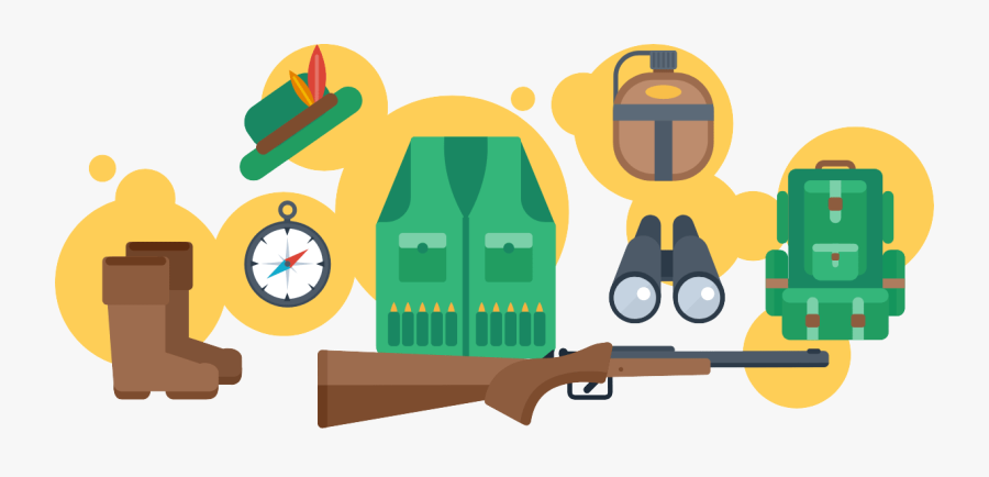 Assault Rifle, Transparent Clipart