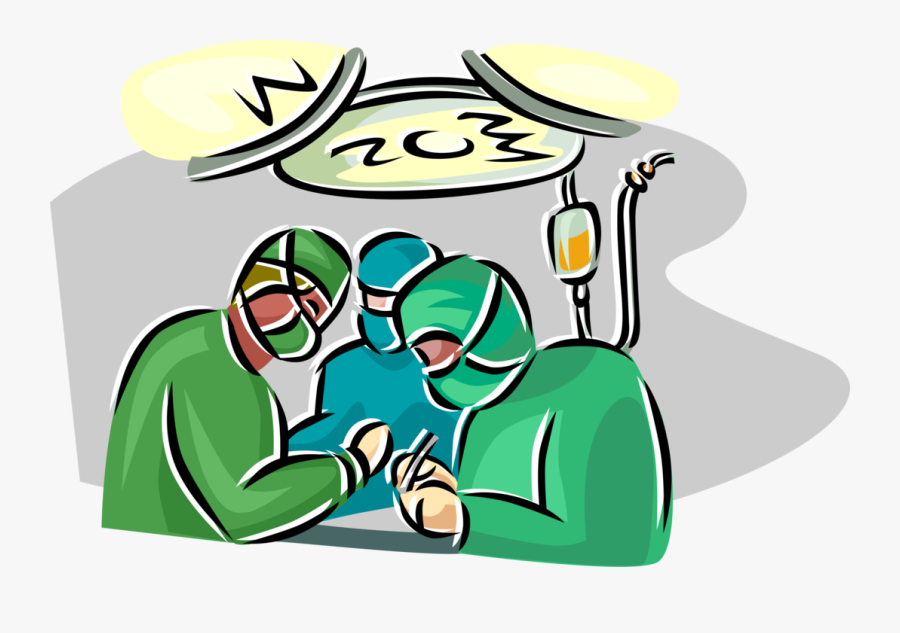 Vector Illustration Of Health Care Professional Doctor - Cirugia Y Anestesia Dibujo, Transparent Clipart