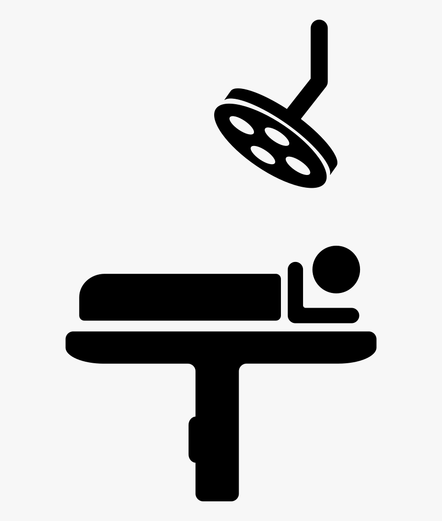 Operating Room - Operating Pictogram, Transparent Clipart