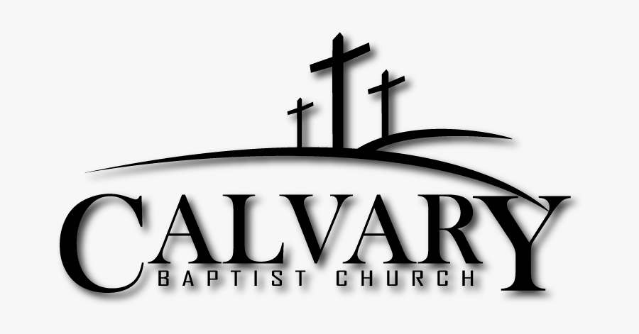 Black-logo - Calvary Baptist Church Logos, Transparent Clipart
