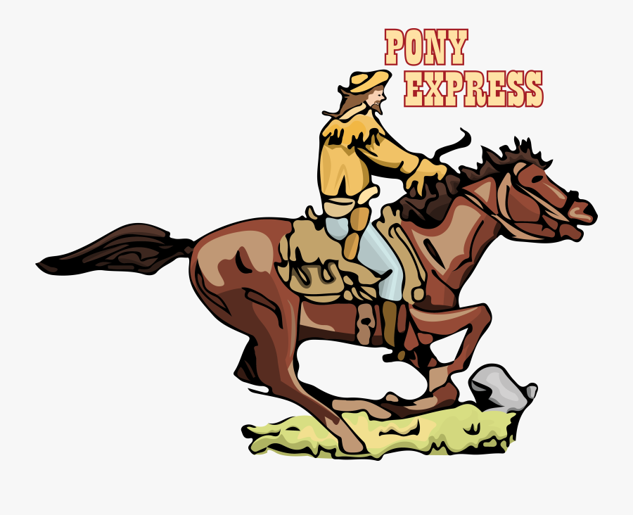Ranch Clipart Pony Express - Pony Express Clipart, Transparent Clipart