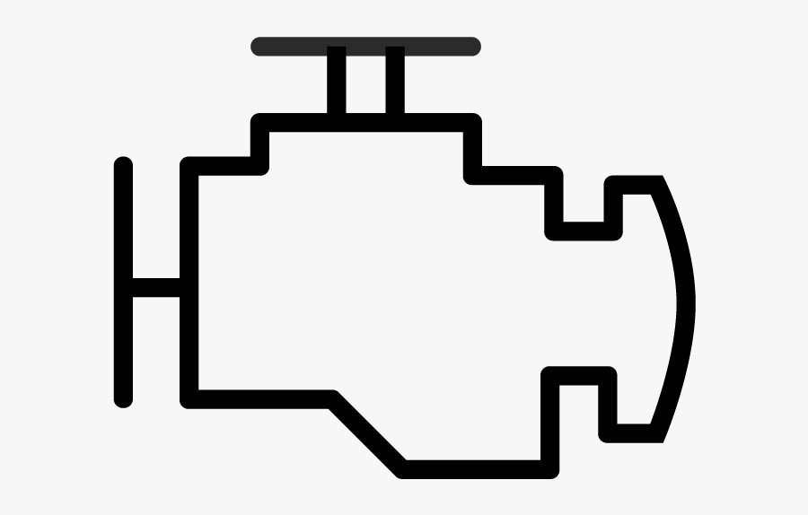 Engine Icon - Electric Vehicle, Transparent Clipart
