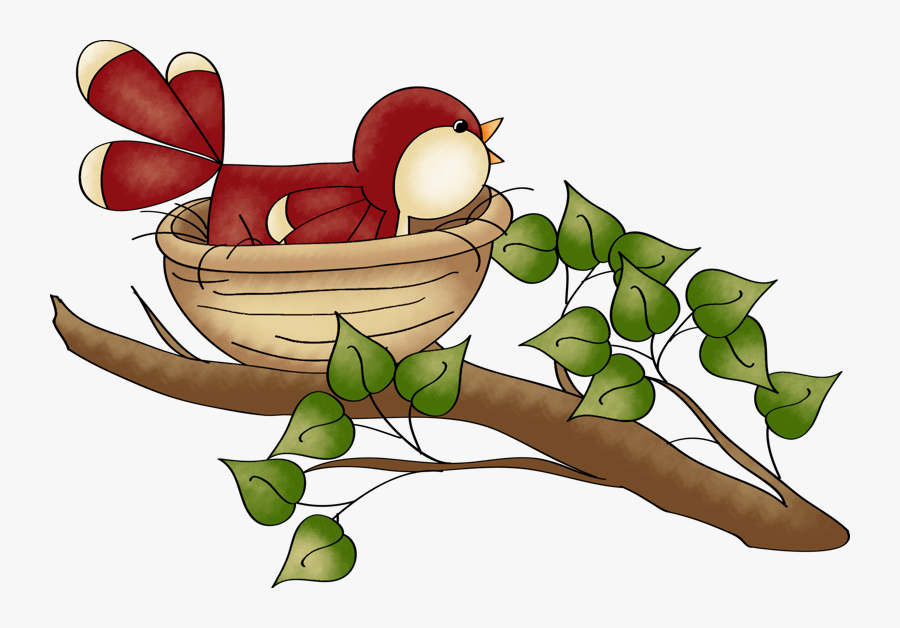 Fall Fall Open House At The Feathered Nest Clipart - Bird Sitting In Nest Clipart, Transparent Clipart