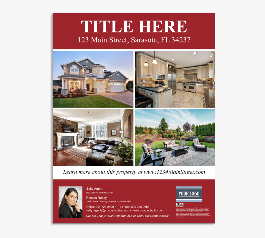 Clip Art Open House Flyer Template Word - Flyer Open House, Transparent Clipart