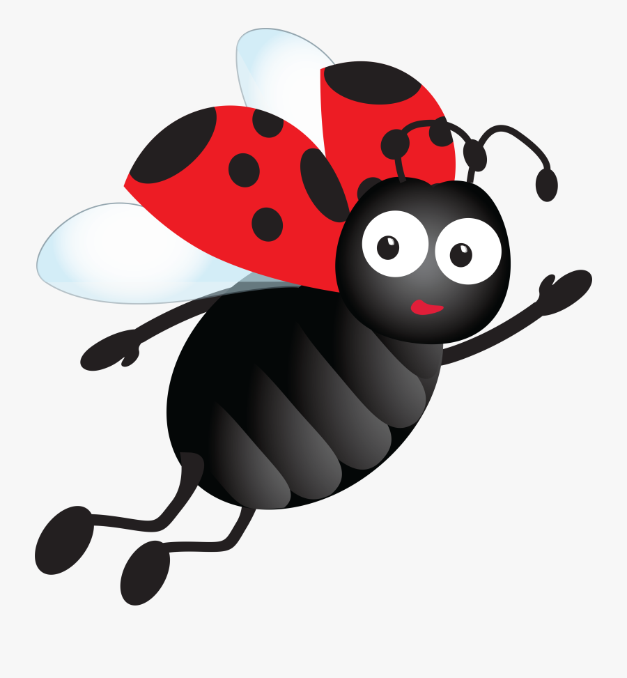 Ladybird Flying Clip Art , Png Download - Ladybug, Transparent Clipart