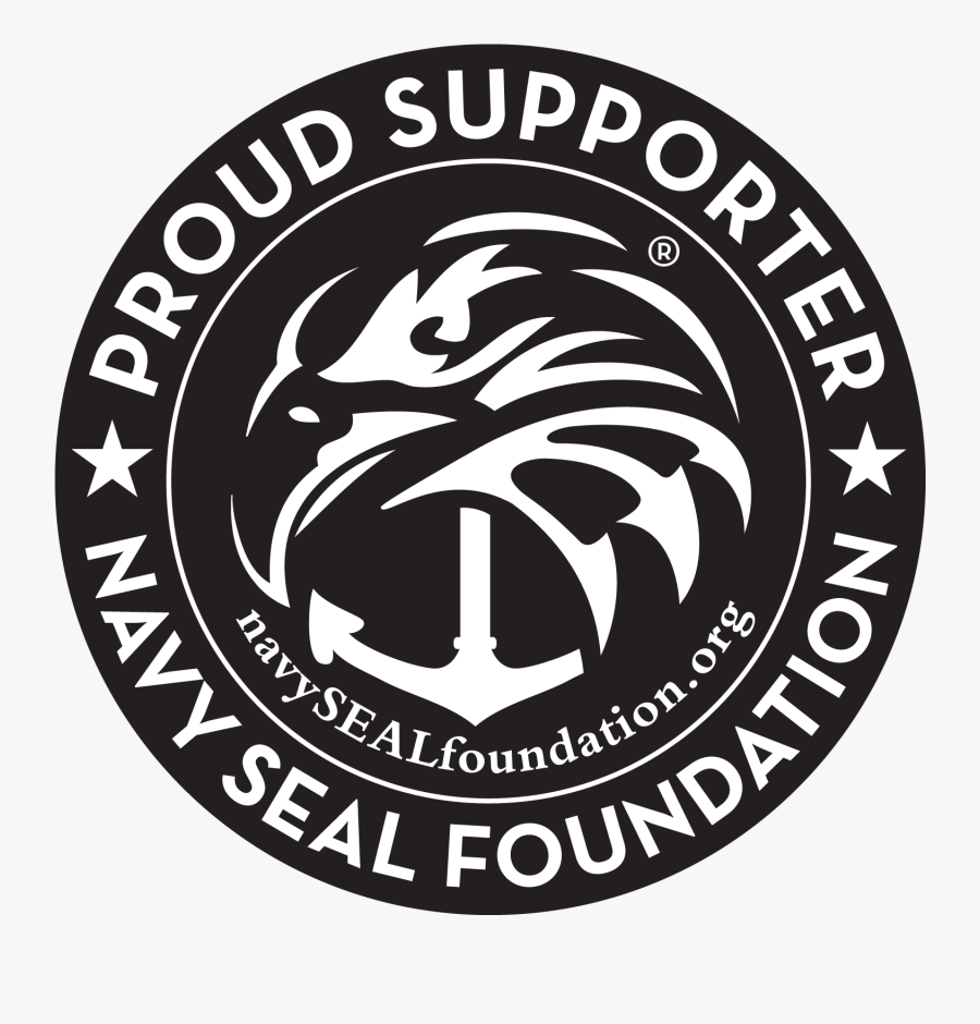 Proud Supporter Navy Seal Foundation, Transparent Clipart