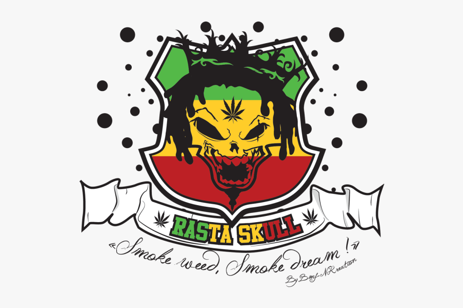Rasta Clipart Design - Crest, Transparent Clipart