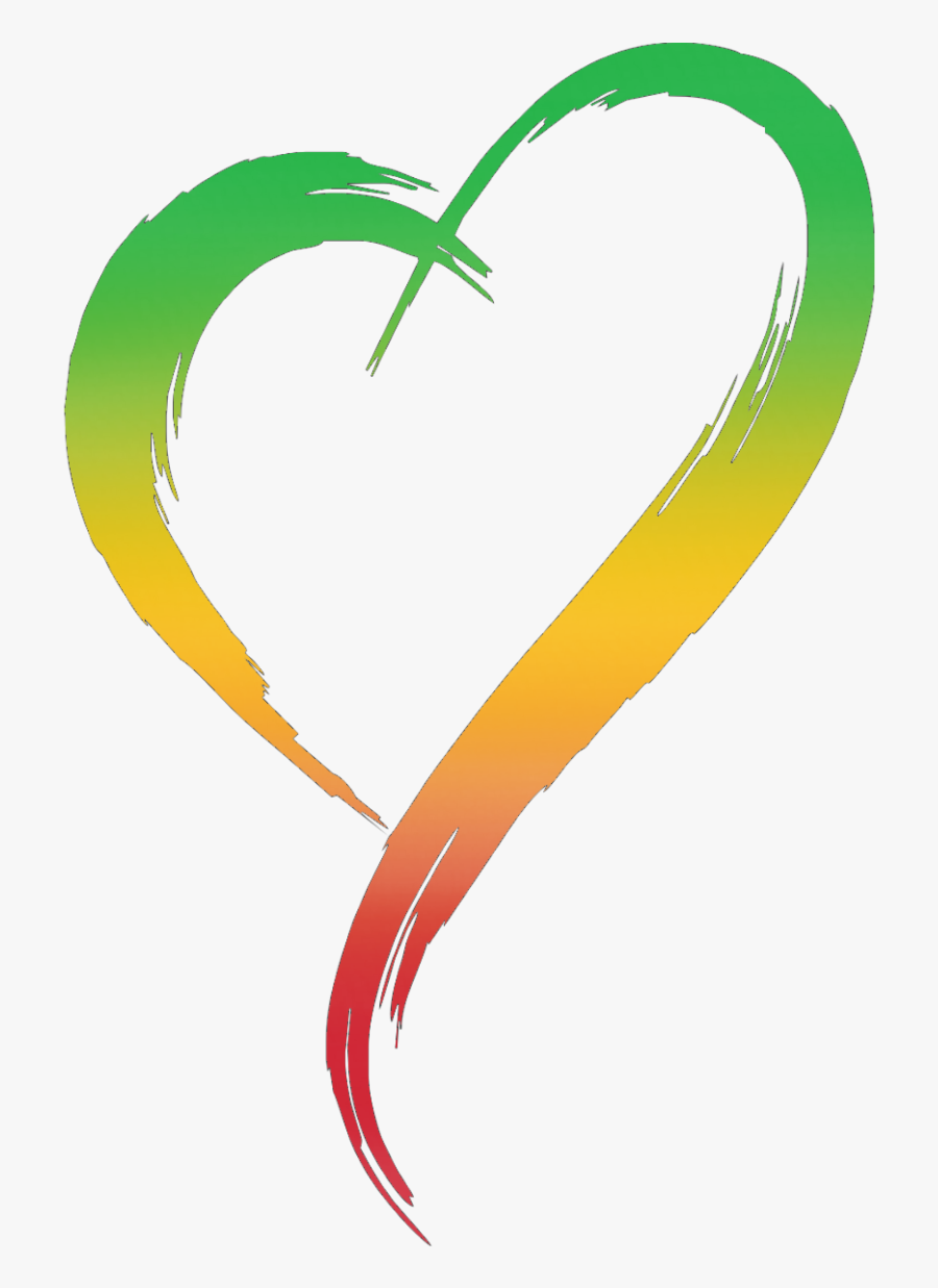 Silueta De Corazon Png, Transparent Clipart