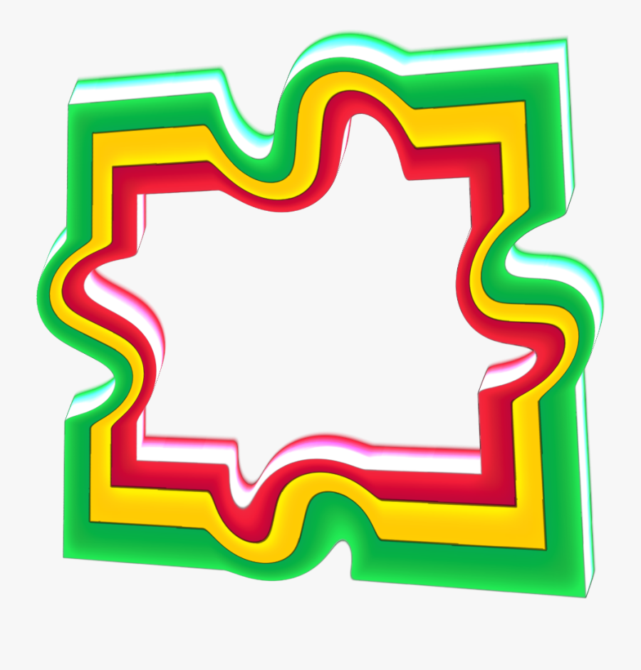 #rasta #frame #rastaframe #cadre #cadrerasta #rastacolors, Transparent Clipart