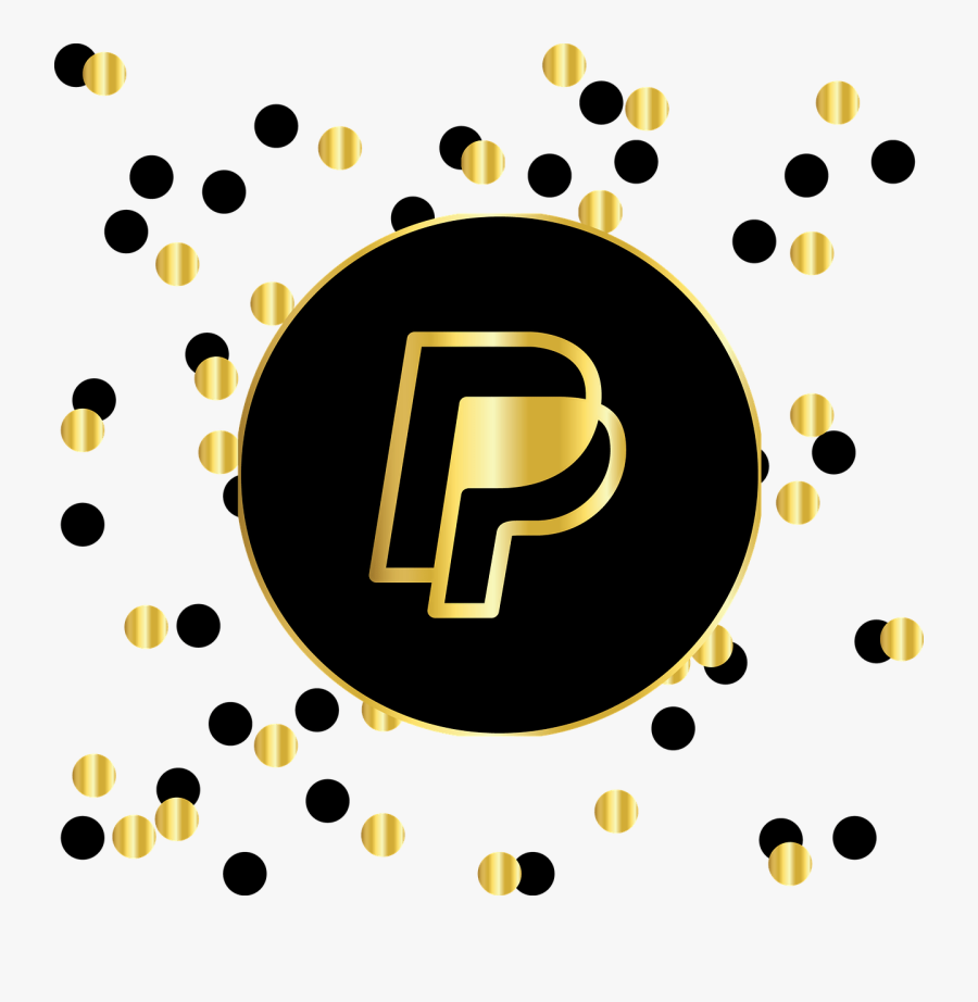 Instagram Icon Png Gold Black, Transparent Clipart