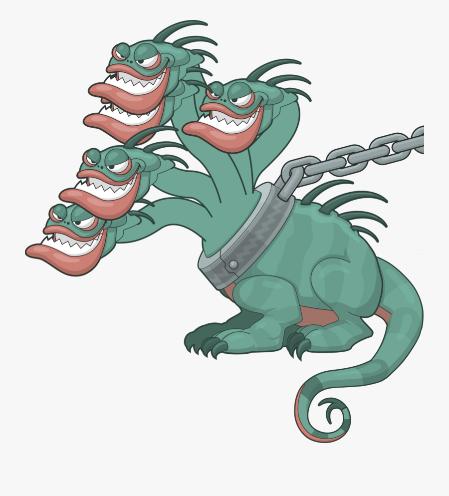 Poptropica Hydra Clipart , Png Download - Cartoon, Transparent Clipart