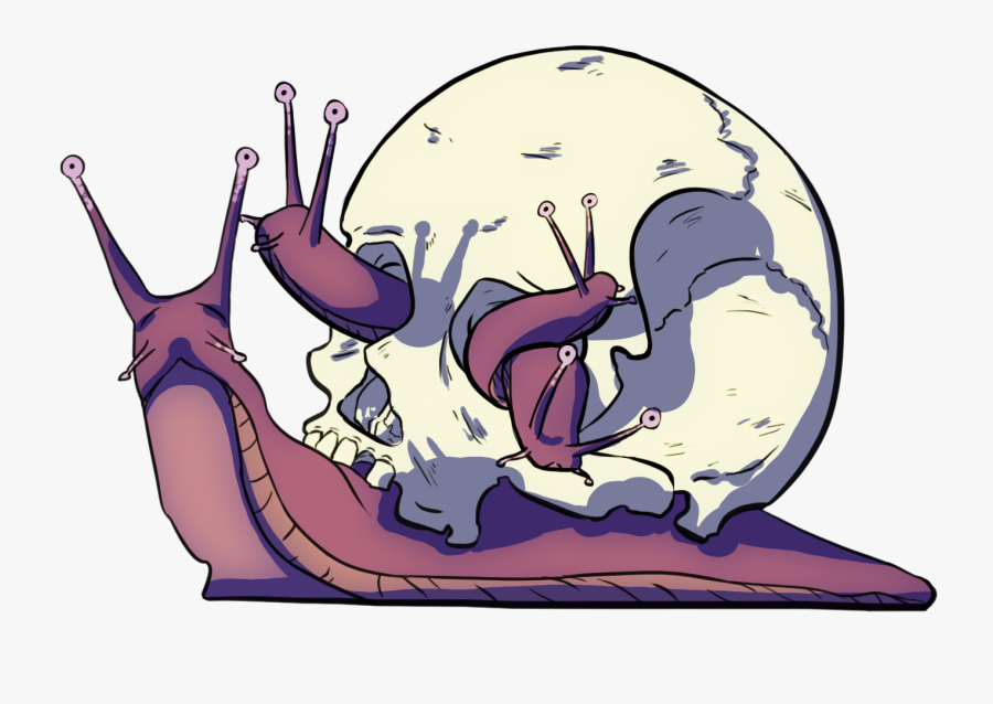 Snail Hydra - Cartoon, Transparent Clipart
