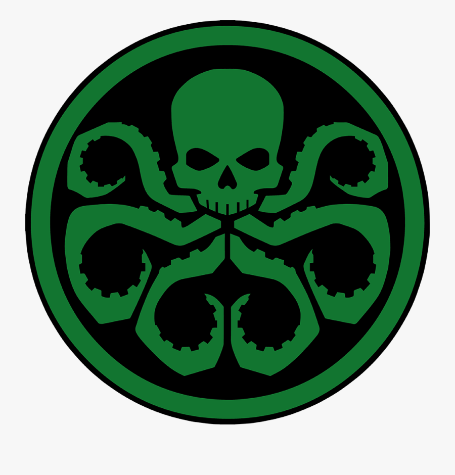 June 26, - Hydra Symbol Captain America, Transparent Clipart