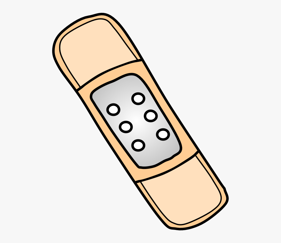 Bandaid, Transparent Clipart