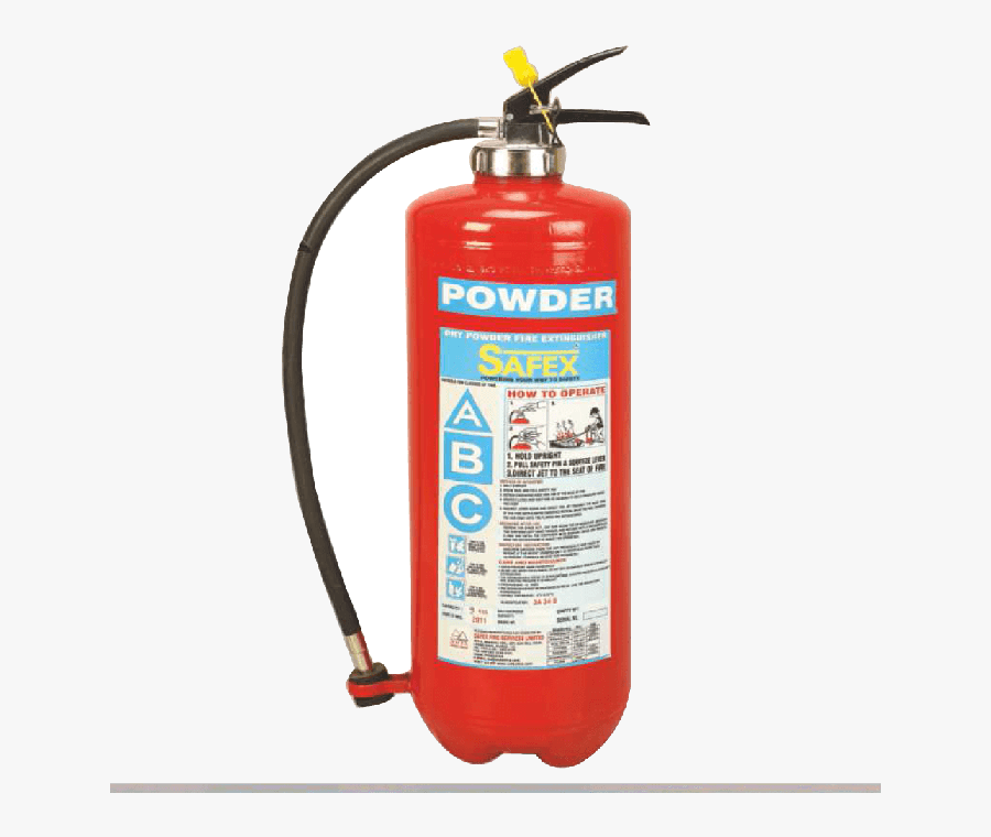 Transparent Fire Extinguishers Clipart - Safex Abc Fire Extinguisher, Transparent Clipart