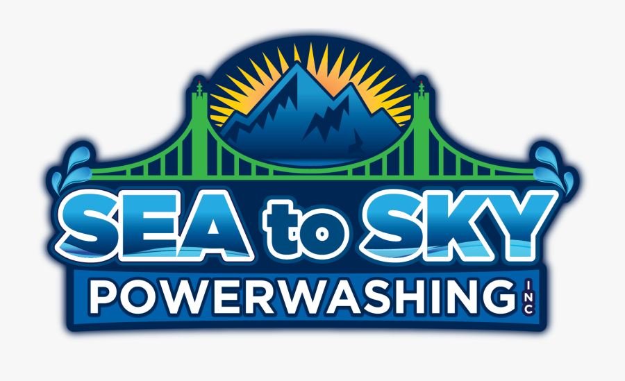 Sea To Sky Power Washing Logo, Transparent Clipart