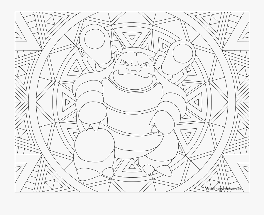 View Larger - Cute Printable Pokemon Coloring Pages, Transparent Clipart