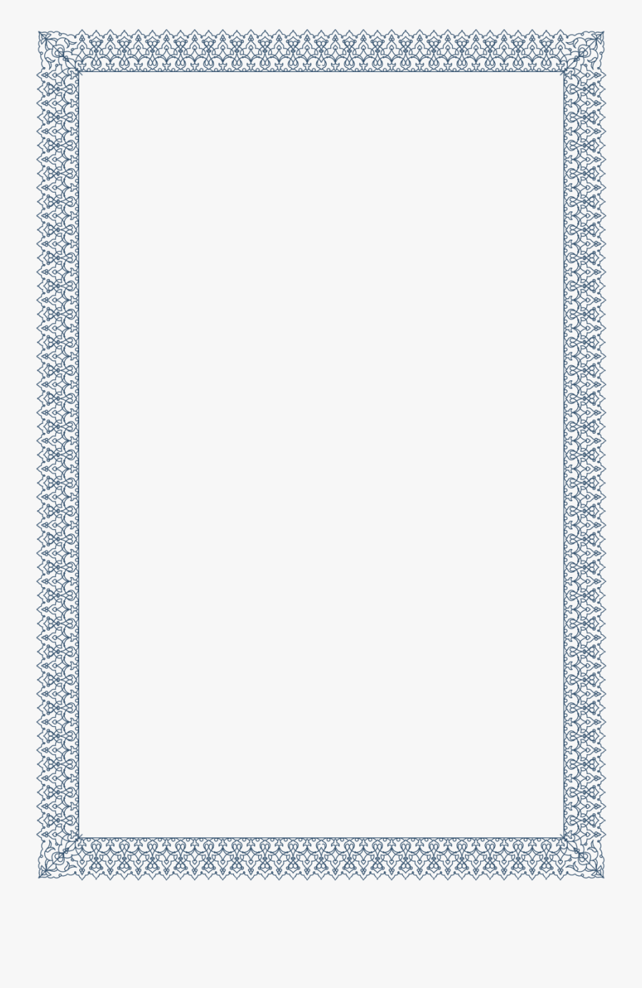 Transparent Islamic Art Png - Dia De Los Muertos Border, Transparent Clipart