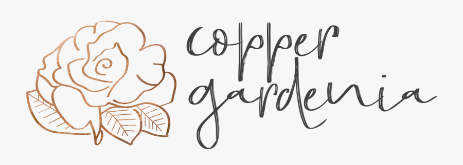 "
 Title="copper Gardenia Logo Color - Calligraphy, Transparent Clipart