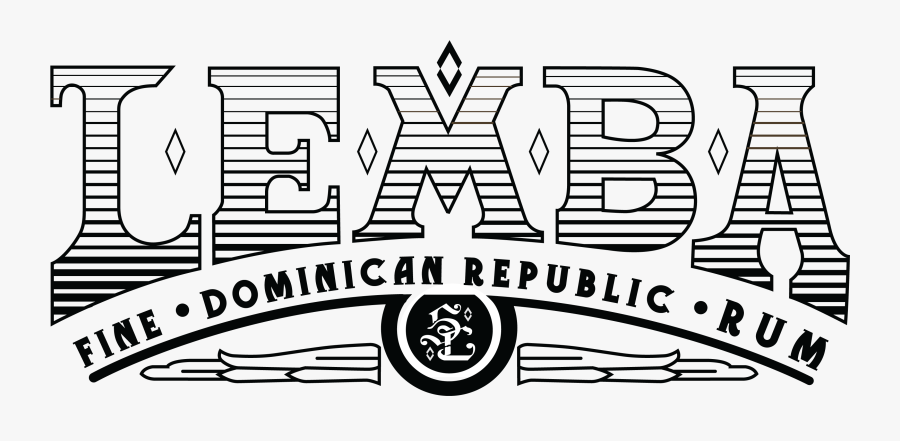 Lemba Find Dominican Republic Rum Logo - Line Art, Transparent Clipart