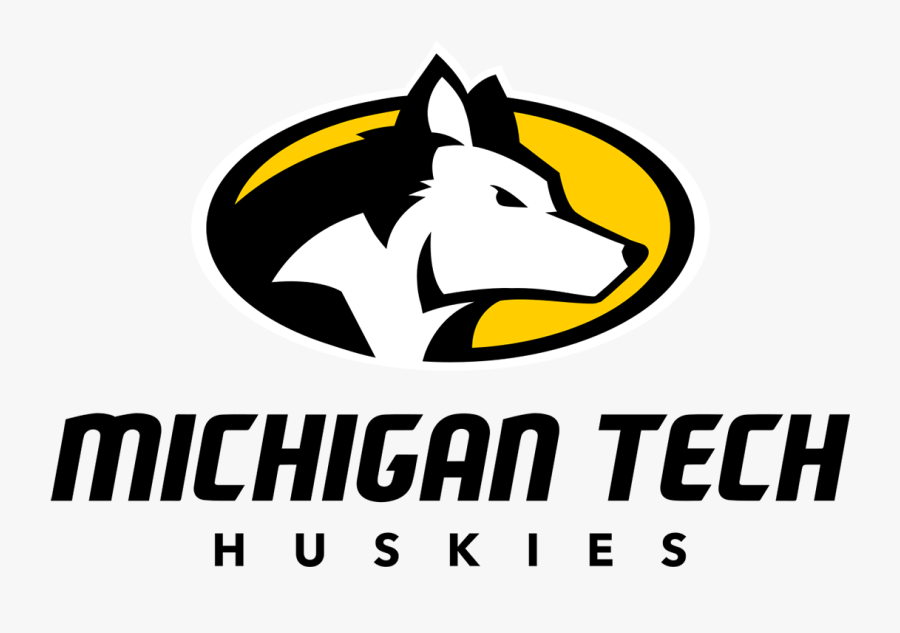 Michigan Tech Huskies Logo, Transparent Clipart