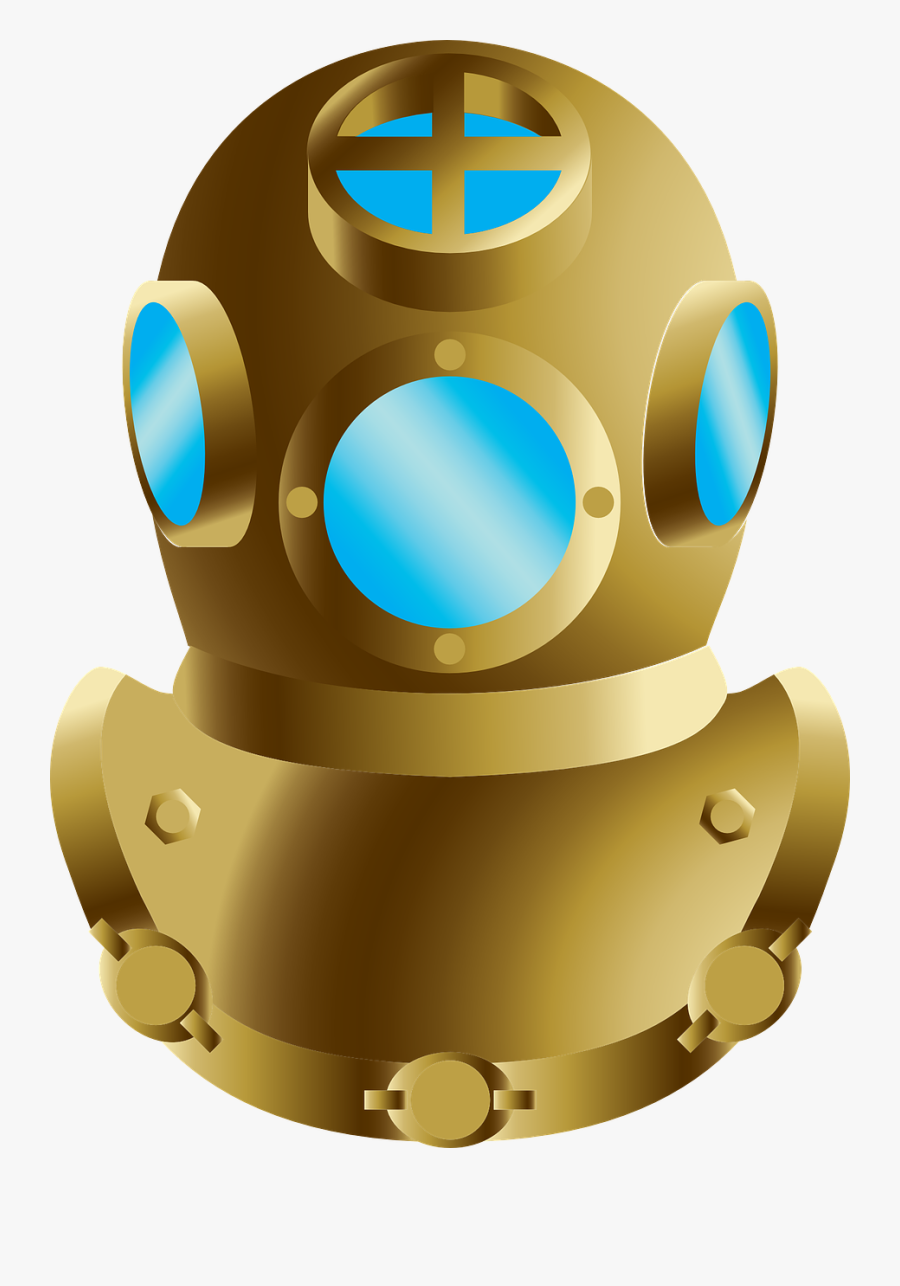 Diver Mask Clip Art, Transparent Clipart