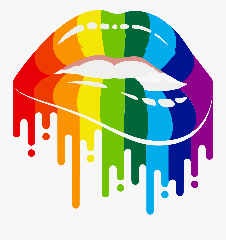 Pride Lips , Free Transparent Clipart - ClipartKey
