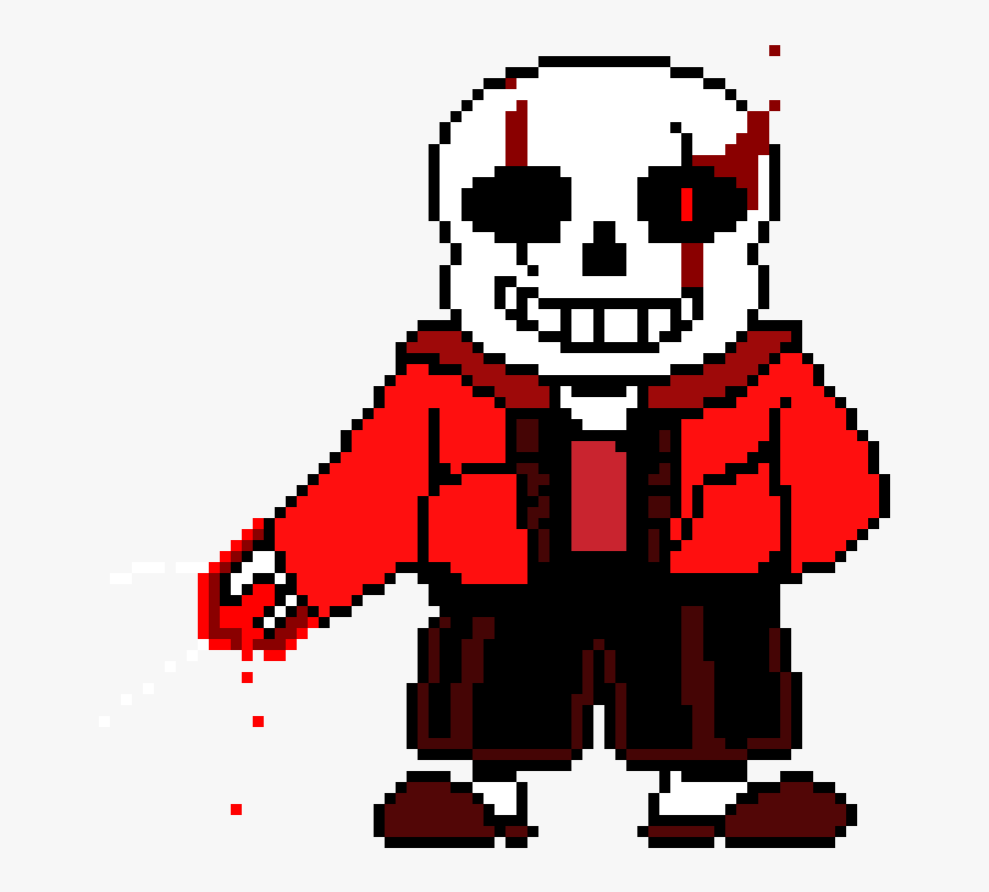 Undertale Sans Pixel Art, Transparent Clipart