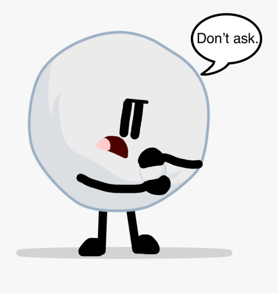 Snowball Making A Snowball By Ball Of Sugar, Transparent Clipart