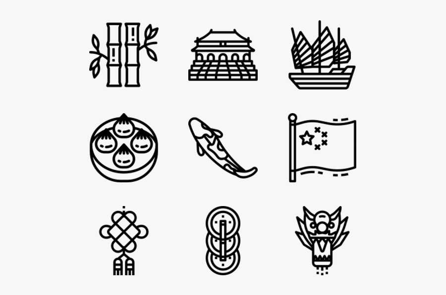 China - Picnic Area Vector, Transparent Clipart