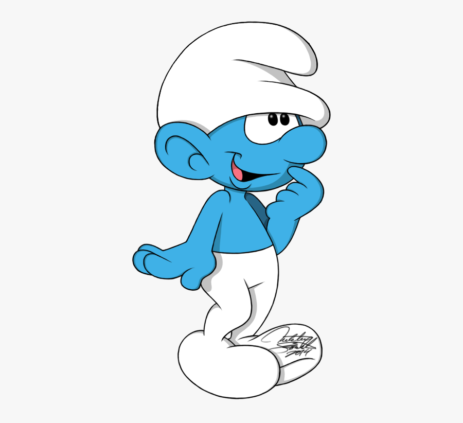Smurfs Fanon Wiki - Clumsy Smurf, Transparent Clipart