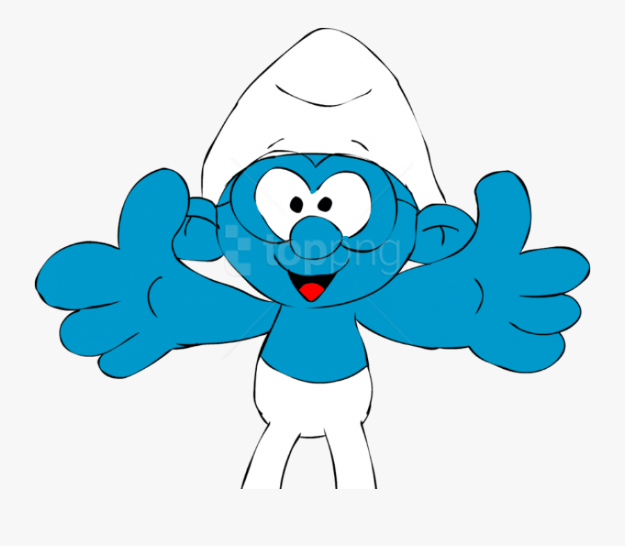 Download Brainy Smurf Clipart Png Photo - Smurfs Hugs, Transparent Clipart