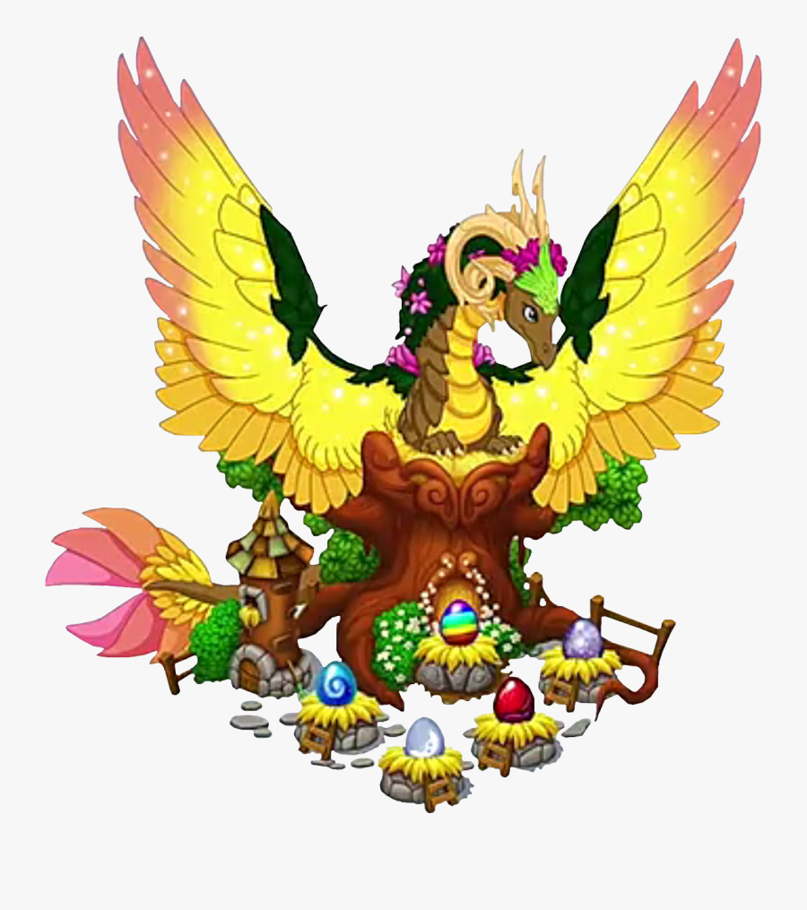 Dragonvale World Wikia - Dragonvale Gaia Max Level, Transparent Clipart