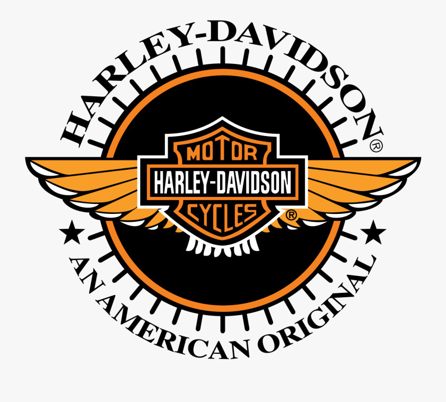 Transparent Vectores Png Vintage - Logo Harley Davidson Png, Transparent Clipart