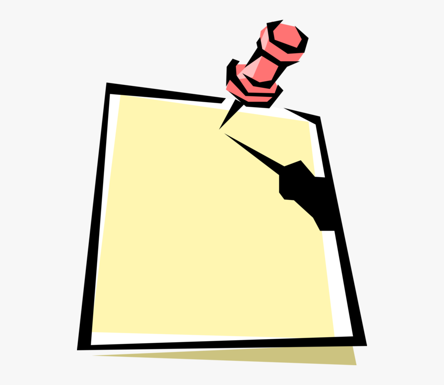 Papel Com Clips Png, Transparent Clipart