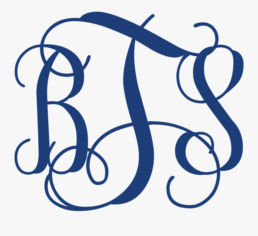 Transparent Cutting Board Clipart - Bts Monogram, Transparent Clipart