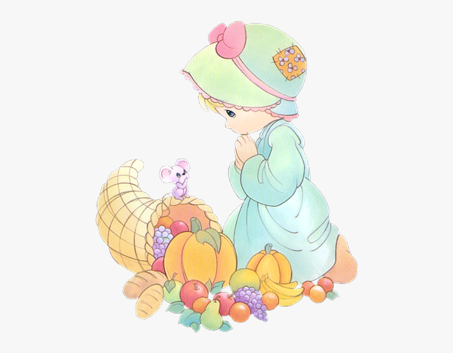 Thanksgiving Precious Moments, Inc - การ์ตูน เด็ก น่า รัก, Transparent Clipart