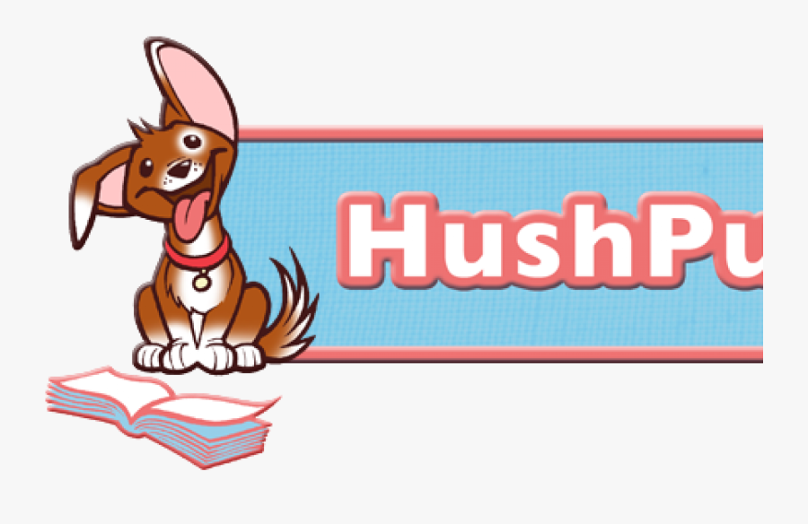 Hush Puppy Books - Cartoon, Transparent Clipart