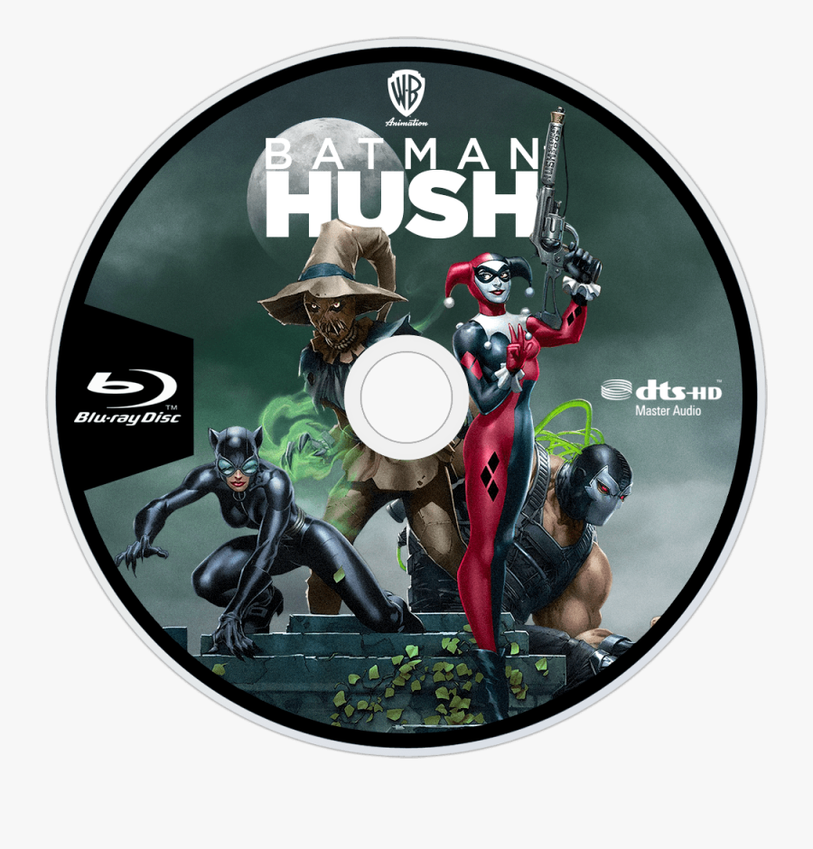 Blu Ray Batman Hush, Transparent Clipart
