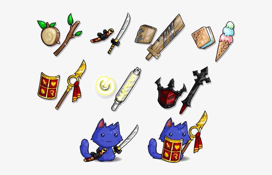 Ebf5 Cat Toys - Ebf5 Weapons, Transparent Clipart
