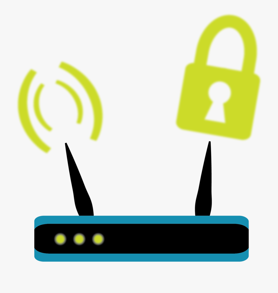 Internet Clipart Router Wifi - Router Security, Transparent Clipart