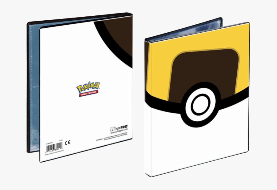 Ultra Pro Pokemon 4 Pocket Portfolio Ultra Ball - Pokémon Trading Card Game, Transparent Clipart